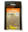 bivaliy_кольцо"Orange carp pillet bands 3 mm уп/30шт"/для пеллетса/ #